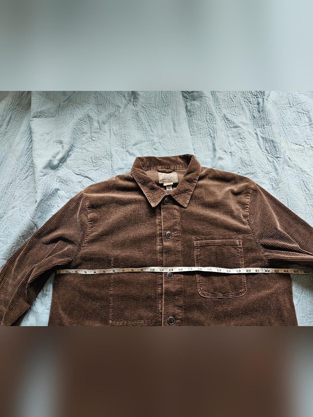 Polo Ralph Lauren Men's Stretch Corduroy Chore Jacket in Brown - Picture 10 of 10